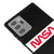 Samsung Note 20 Ultra Nasa Logo Telefon Kılıfı - Renkli Silikon - Siyah