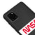 Samsung Note 10 Lite Nasa Logo Telefon Kılıfı - Renkli Silikon - Siyah
