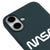 iPhone 16 Nasa White Logo Telefon Kılıfı - Renkli Silikon - Haki