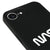 iPhone 16e Nasa White Logo Telefon Kılıfı - Renkli Silikon - Siyah