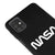 Samsung M51 Nasa White Logo Telefon Kılıfı - Renkli Silikon - Siyah
