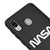 Samsung A30 Nasa White Logo Telefon Kılıfı - Renkli Silikon - Siyah