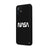Xiaomi Mi 11 T Nasa White Logo Telefon Kılıfı - Renkli Silikon - Siyah