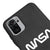 XİAOMİ REDMİ NOTE 10 Nasa White Logo Telefon Kılıfı - Renkli Silikon - Siyah