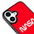 iPhone 17 Red Logo Nasa Telefon Kılıfı - Glossy - Popsoketsiz