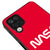 Samsung A12 Red Logo Nasa Telefon Kılıfı - Glossy - Popsoketsiz