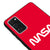 SAMSUNG S20 FE Red Logo Nasa Telefon Kılıfı - Glossy - Popsoketsiz