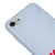 iPhone 8 Nasa Red Logo Telefon Kılıfı - Renkli Silikon - Mavi