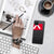 Samsung A12 Red Logo Nasa Telefon Kılıfı - Şeffaf - Saydam