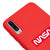 Samsung A70 Red Logo Nasa Telefon Kılıfı - Renkli Silikon - Kırmızı