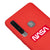 Samsung A9 2018 Red Logo Nasa Telefon Kılıfı - Renkli Silikon - Kırmızı