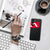 Samsung S23 Red Logo Nasa Telefon Kılıfı - Şeffaf - Saydam