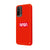 Xiaomi Redmi 9T Red Logo Nasa Telefon Kılıfı - Renkli Silikon - Kırmızı