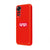 Xiaomi Redmi Note 11S Red Logo Nasa Telefon Kılıfı - Renkli Silikon - Kırmızı