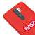 Xiaomi Redmi Note 8 Pro Red Logo Nasa Telefon Kılıfı - Renkli Silikon - Kırmızı