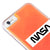 iPhone 6 Nasa Black Telefon Kılıfı - Neon - Turuncu