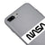 iPhone 7 Plus Nasa Black Telefon Kılıfı - Renkli Silikon - Gri