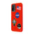 Xiaomi Redmi 9T Apollo Telefon Kılıfı - Renkli Silikon - Kırmızı