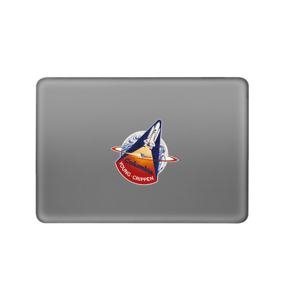 Macbook Pro Sert Kapaklı Nasa Columbia Desenli Kılıf