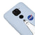 Xiaomi Redmi Note 9 Nasa Discovery Telefon Kılıfı - Renkli Silikon - Mavi