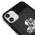 iPhone 12 Mini Astronot Telefon Kılıfı - Renkli Silikon - Siyah