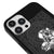 iPhone 12 Pro Max Astronot Telefon Kılıfı - Renkli Silikon - Siyah