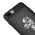 iPhone 7 Plus Astronot Telefon Kılıfı - Renkli Silikon - Siyah