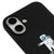 iPhone 17 Cosmonaut Telefon Kılıfı - Renkli Silikon - Siyah