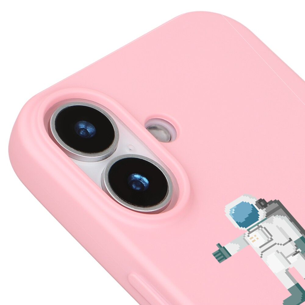 RenkliSilikonPembe