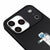 iPhone 17 Pro Cosmonaut Telefon Kılıfı - Renkli Silikon - Siyah