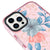 iPhone 13 Pro Açelya Telefon Kılıfı - Artycase - Simli Pembe