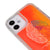 iPhone 12 Mini Beyin Telefon Kılıfı - Neon - Turuncu