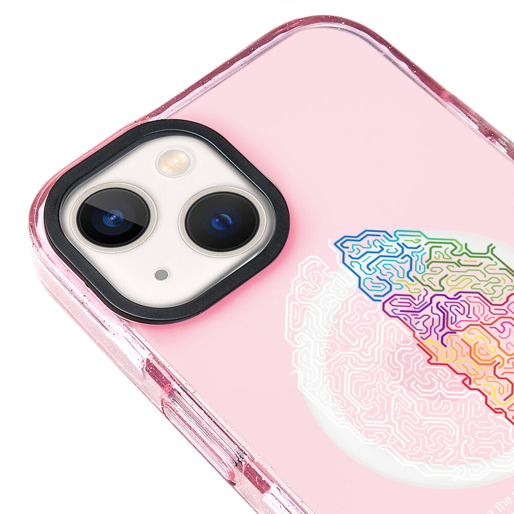 MagsafeliArtycaseSimliPembe
