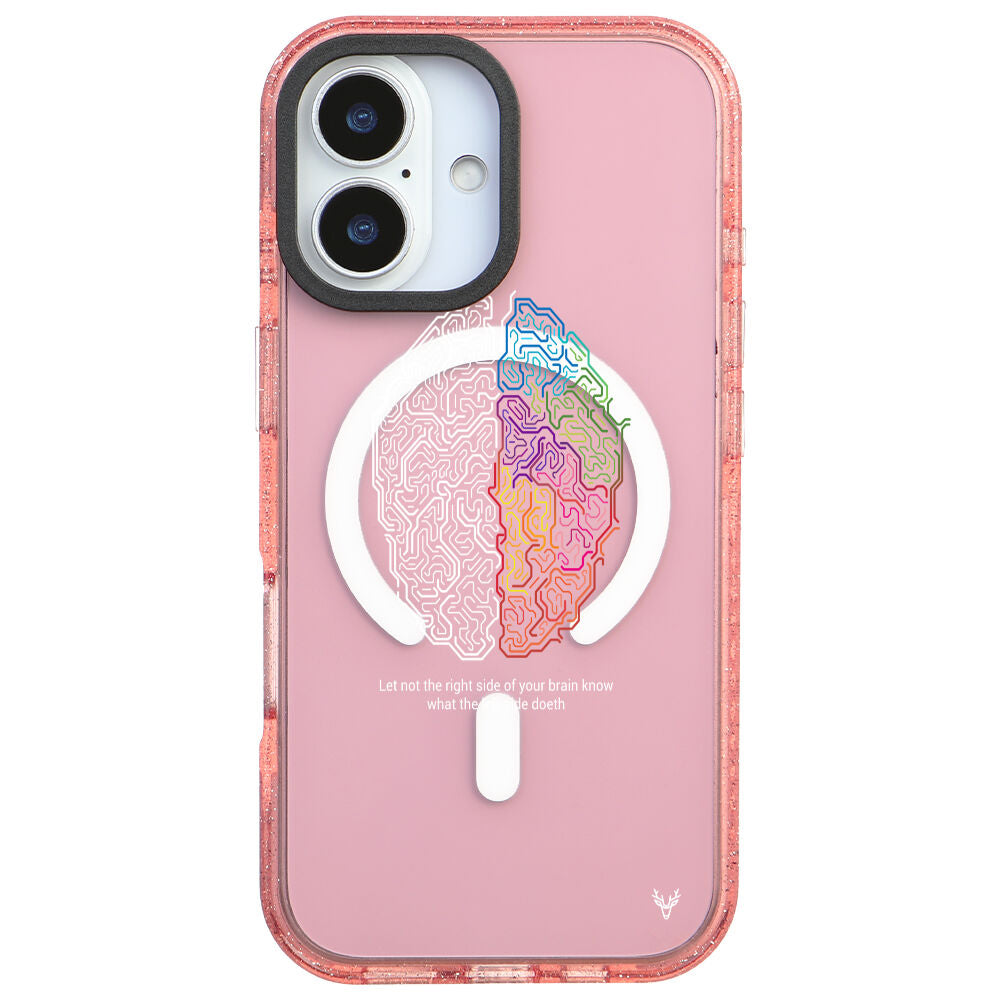 MagsafeliArtycaseSimliPembe