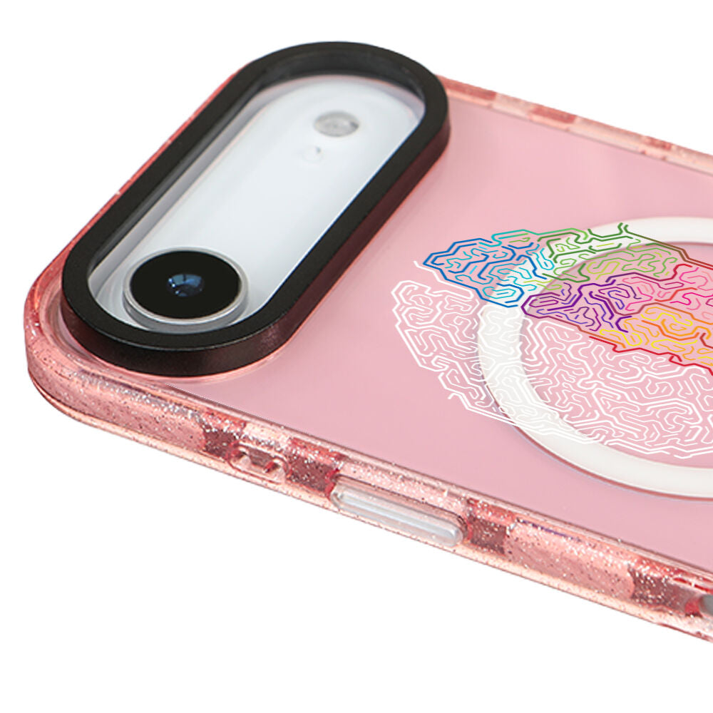 MagsafeliArtycaseSimliPembe