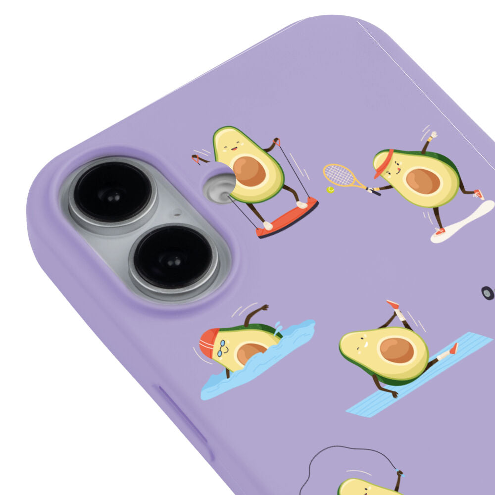 RenkliSilikonLila