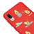 Samsung A30 Sportif Avokado Telefon Kılıfı - Renkli Silikon - Kırmızı