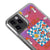 iPhone 11 Pro Stay Groovy Telefon Kılıfı - Neon - Violet