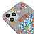 iPhone 11 Pro Stay Groovy Telefon Kılıfı - Renkli Silikon - Gri