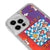 iPhone 12 Pro Max Stay Groovy Telefon Kılıfı - Neon - Violet