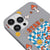 iPhone 12 Pro Max Stay Groovy Telefon Kılıfı - Renkli Silikon - Gri