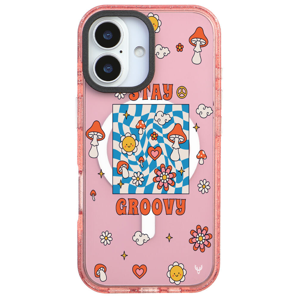 MagsafeliArtycaseSimliPembe