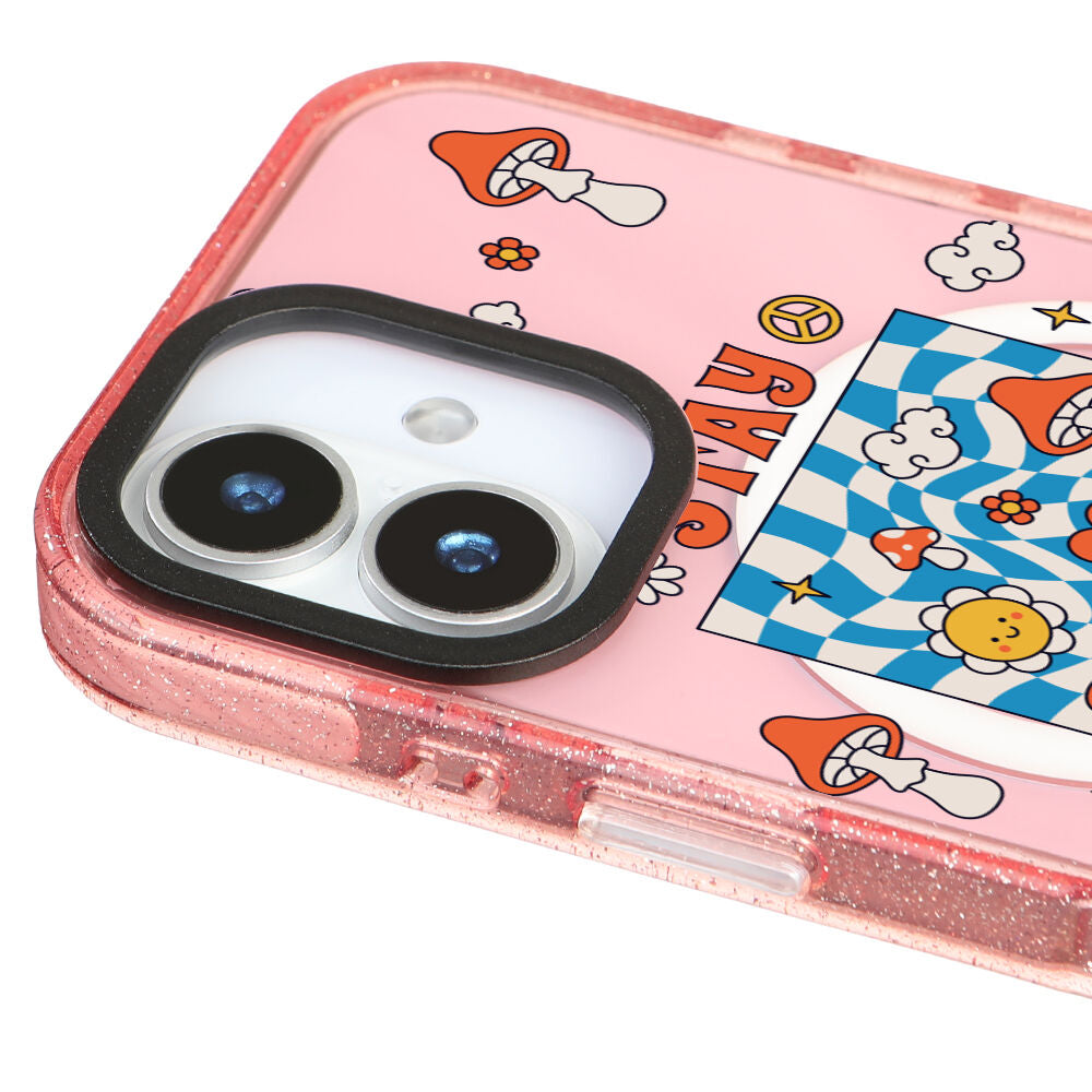 MagsafeliArtycaseSimliPembe