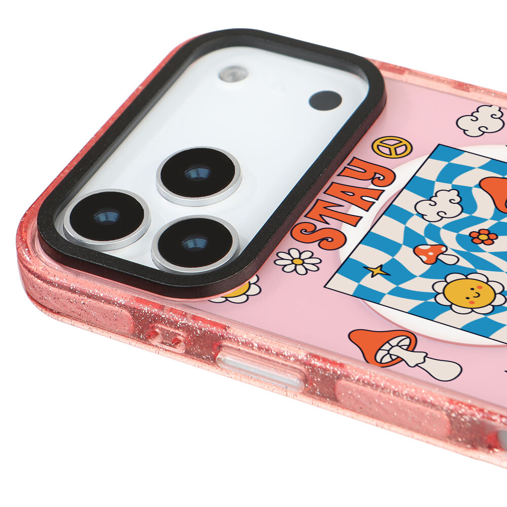 MagsafeliArtycaseSimliPembe