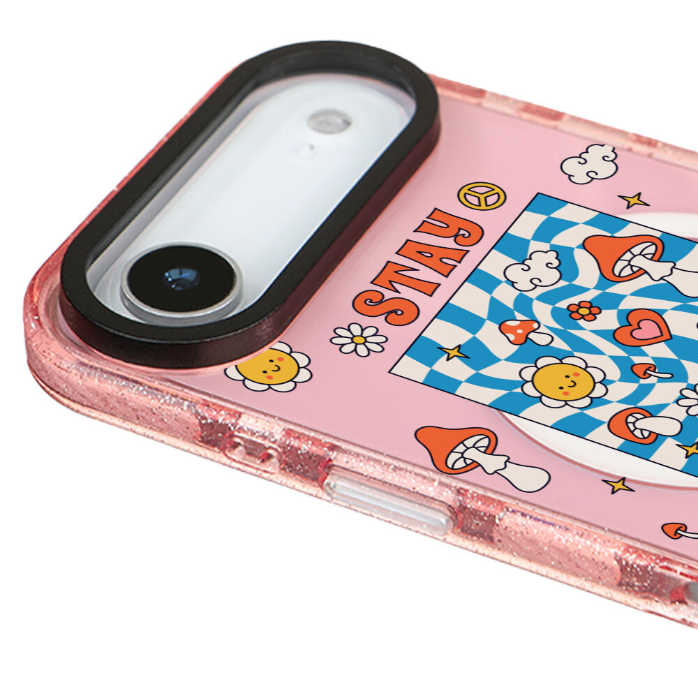 MagsafeliArtycaseSimliPembe