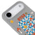 iPhone Air Stay Groovy Telefon Kılıfı - Renkli Silikon - Gri