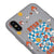 iPhone X Stay Groovy Telefon Kılıfı - Renkli Silikon - Gri