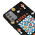 Samsung Note 20 Stay Groovy Telefon Kılıfı - Renkli Silikon - Siyah