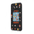 Samsung M23 5G Stay Groovy Telefon Kılıfı - Renkli Silikon - Siyah