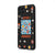 Samsung M33 Stay Groovy Telefon Kılıfı - Renkli Silikon - Siyah